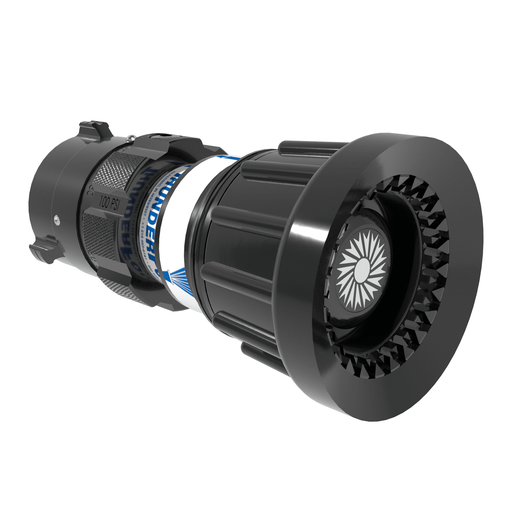 ThunderFog Selectable Nozzle Tip - 30/60/95/125/150/200 GPM @ 100 PSI, 1.5" NHF Rigid Rocker Inlet, Metal Teeth ThunderFog Selectable Nozzle Tip - 30/60/95/125/150/200 GPM @ 100 PSI, 1.5" NHF Rigid Rocker Inlet, Metal Teeth