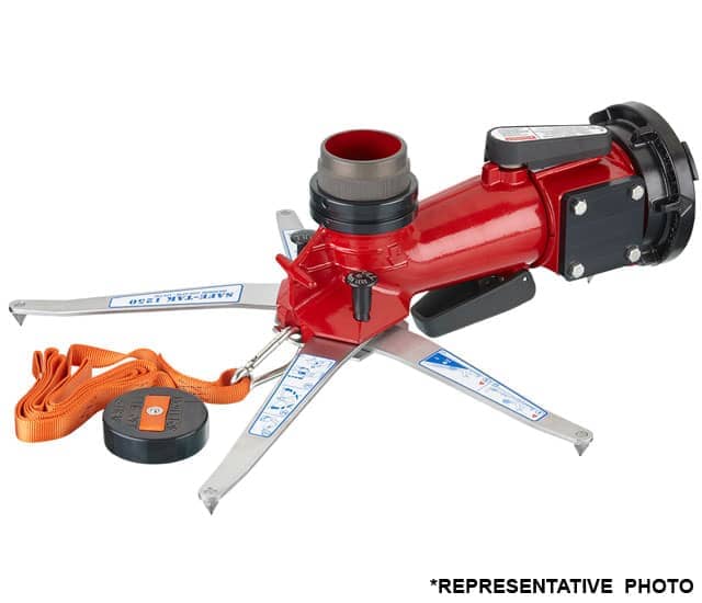 CrossFire SafeTak Portable Monitor Base - 5" (125 mm) Storz Swivel Inlet CrossFire SafeTak Portable Monitor Base - 5" (125 mm) Storz Swivel Inlet