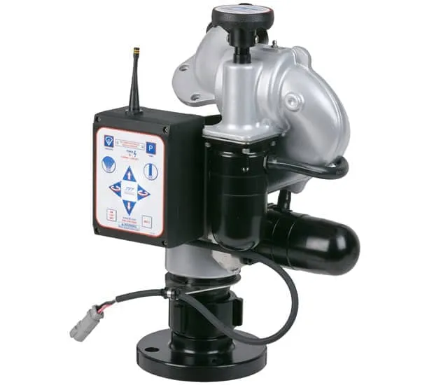 Tornado RC 500 GPM (2000 LPM) Monitor, Pumper, Oscillating - 2.5" (65 mm) NHM Rigid Inlet, 1.5" (38 mm) NHM Rigid Outlet, 12/24 VDC Acc. Power, RS485, Silver Tornado RC 500 GPM (2000 LPM) Monitor, Pumper, Oscillating - 2.5" (65 mm) NHM Rigid Inlet, 1.5" (38 mm) NHM Rigid Outlet, 12/24 VDC Acc. Power, RS485, Silver