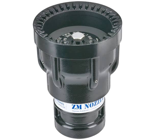 Z-Series Fixed Flow Masterstream Nozzle - 1000 GPM (3800 LPM) @ 100 PSI (7 Bar), 2.5" (65 mm) NHF Rigid Rocker Inlet Z-Series Fixed Flow Masterstream Nozzle - 1000 GPM (3800 LPM) @ 100 PSI (7 Bar), 2.5" (65 mm) NHF Rigid Rocker Inlet