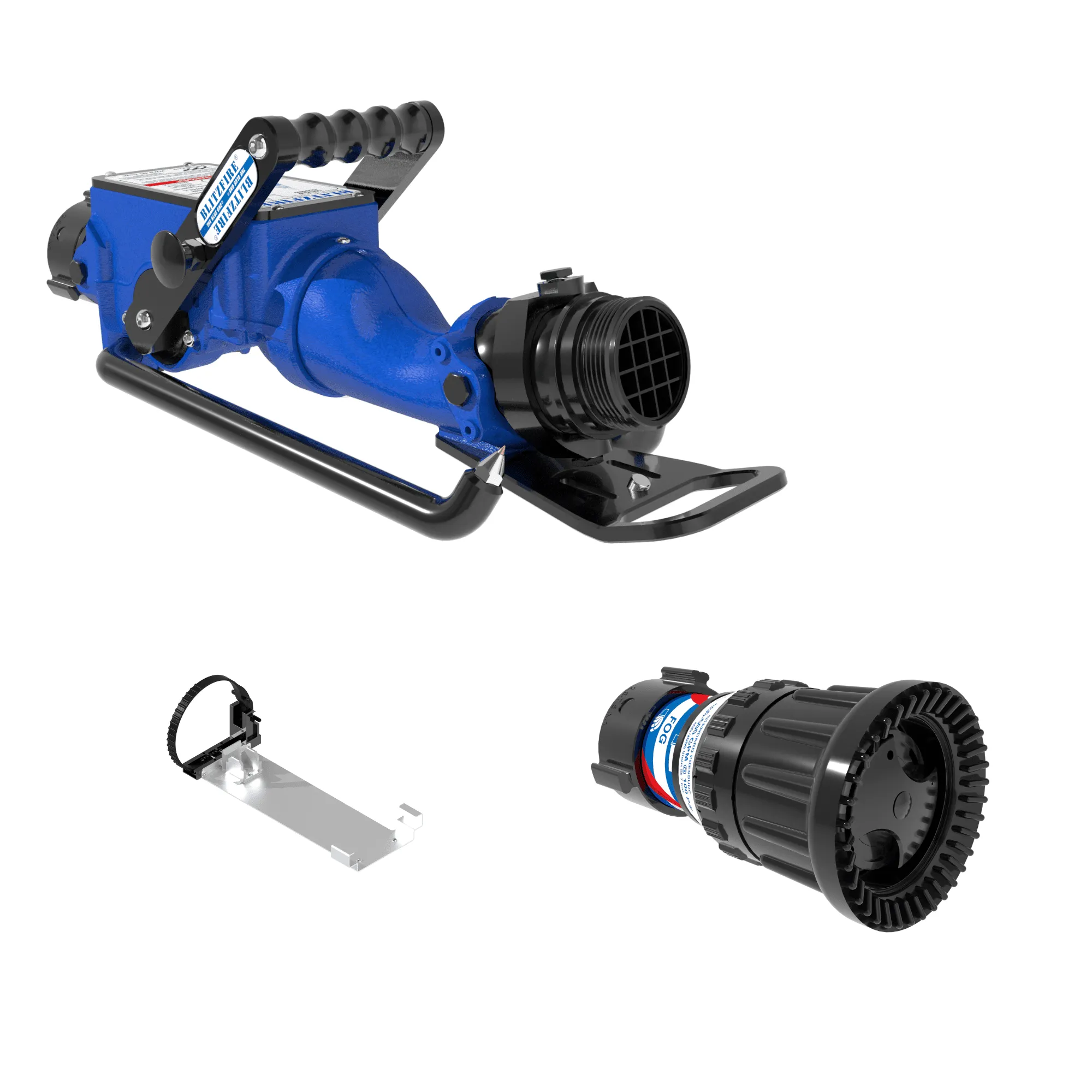 BlitzFire Portable Monitor +Max-Force Automatic Nozzle Package