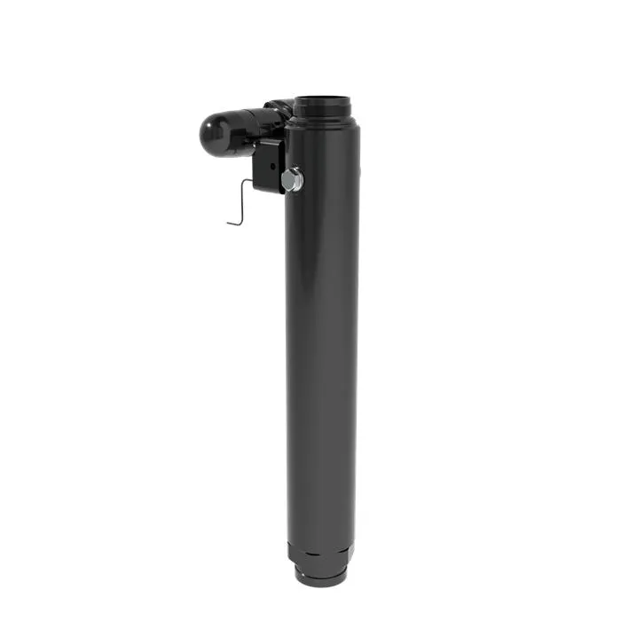 Extend-A-Gun Remote Control 18" (450 mm) Monitor Extension - 3" (75 mm) Victaulic Inlet, 3" (75 mm) RLF Outlet, 24 VDC Acc. Power, J1939 CAN Bus, Black Extend-A-Gun Remote Control 18" (450 mm) Monitor Extension - 3" (75 mm) Victaulic Inlet, 3" (75 mm) RLF Outlet, 24 VDC Acc. Power, J1939 CAN Bus, Black