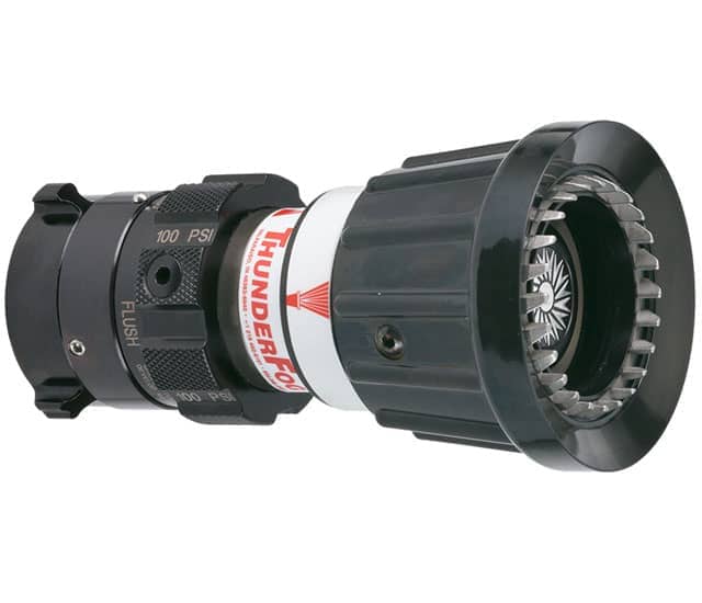 ThunderFog Selectable Nozzle Tip - 30/60/95/125/150/200 GPM @ 75 PSI, 1.5" NHF Rigid Rocker Inlet, Spinning Metal Teeth ThunderFog Selectable Nozzle Tip - 30/60/95/125/150/200 GPM @ 75 PSI, 1.5" NHF Rigid Rocker Inlet, Spinning Metal Teeth