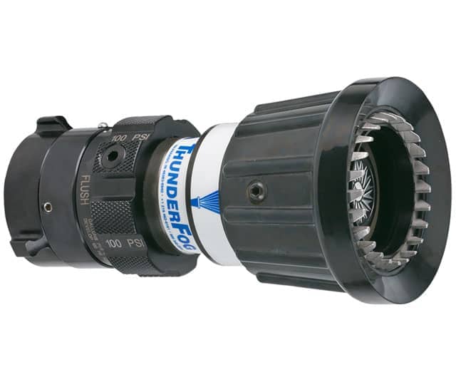 ThunderFog Selectable Nozzle Tip - 30/60/95/125/150/200 GPM @ 100 PSI, 1.5" NHF Rigid Rocker Inlet, Spinning Metal Teeth ThunderFog Selectable Nozzle Tip - 30/60/95/125/150/200 GPM @ 100 PSI, 1.5" NHF Rigid Rocker Inlet, Spinning Metal Teeth