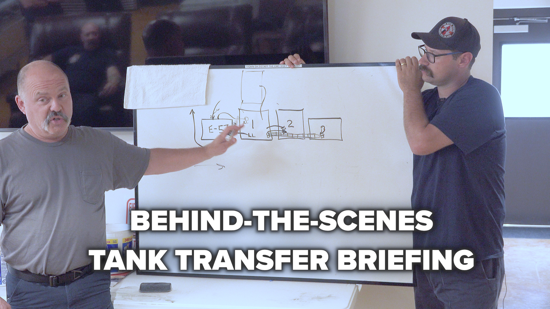 Mastering Tank Transfer: 7 Steps to Maximize Water Supply Volume & Efficiency on the Rural Fire Scene a man pointing at a whiteboard