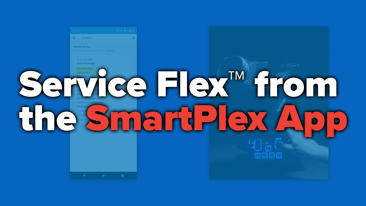 how to service flex from the smartplex app