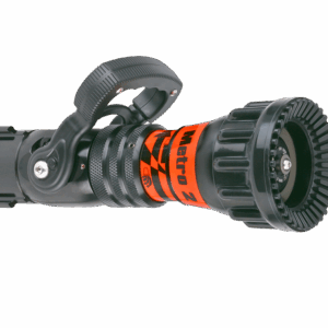 Metro 2 Fixed Flow One-Piece Nozzle, Ball Valve - 185 GPM @ 50 PSI, 1.5" NHF Swivel Inlet, Ball Valve, Rubber Teeth