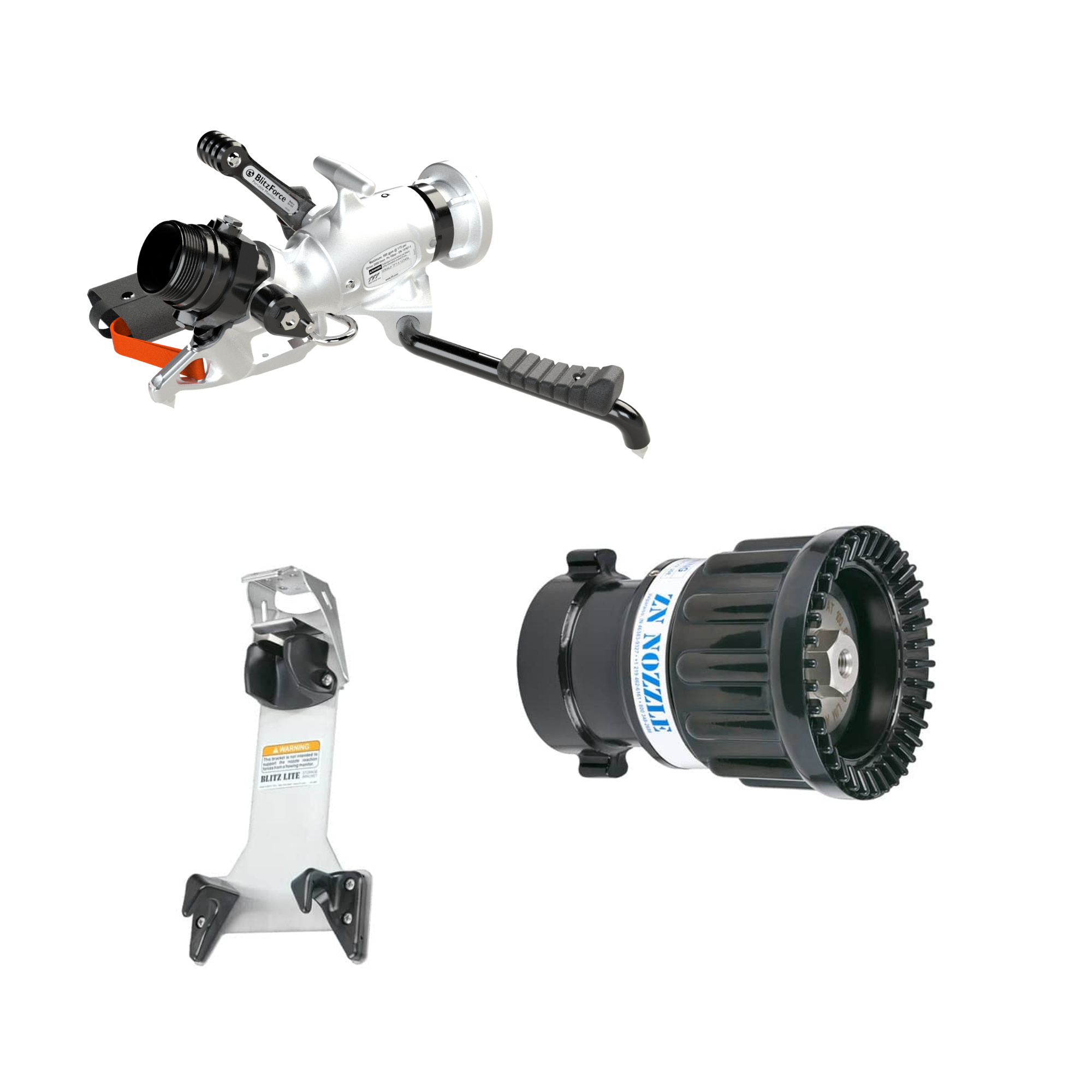 BlitzForce Portable Monitor +Fixed Flow Nozzle Package - 3