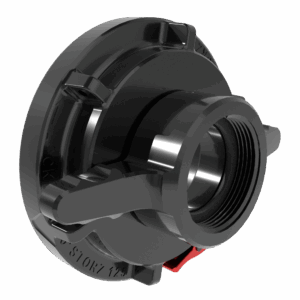 Connection Adapter - 5" (125 mm) Storz Rigid × 4.5" (115mm) NHF Swivel Handle