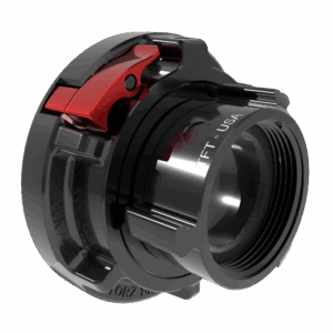 Connection Adapter - 4" (100 mm) Storz Rigid × 2.5" (65 mm) NHF Swivel Rocker