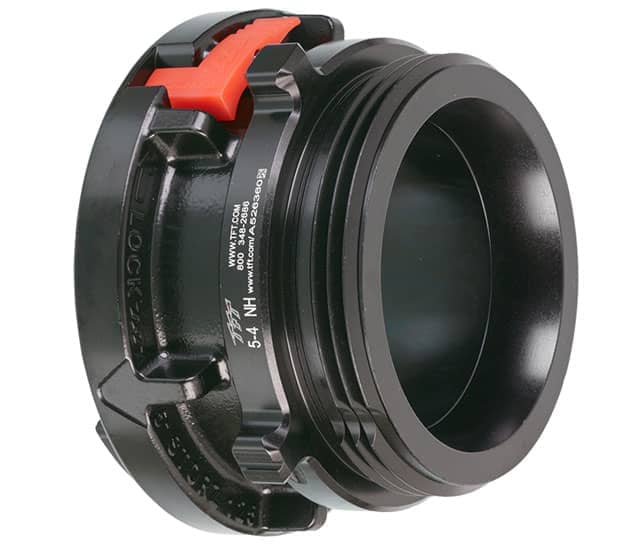 Connection Adapter - 4" (100 mm) Storz Rigid × 2.5" (65 mm) CODE-P-M Rigid Thread Connection Adapter - 4" (100 mm) Storz Rigid × 2.5" (65 mm) CODE-P-M Rigid Thread