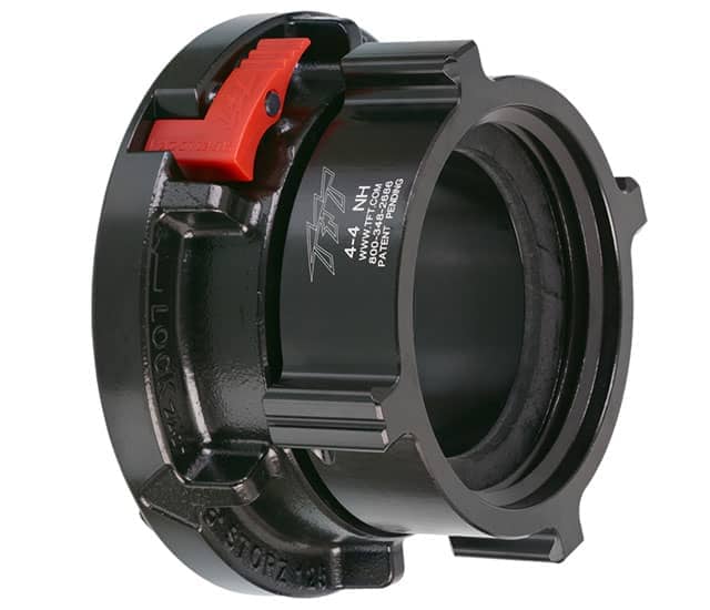 Connection Adapter - 5" (125 mm) Storz Swivel × 2.5" (65 mm) CODE-J-F Swivel Rocker Connection Adapter - 5&Quot; (125 Mm) Storz Swivel × 2.5&Quot; (65 Mm) Code-J-F Swivel Rocker