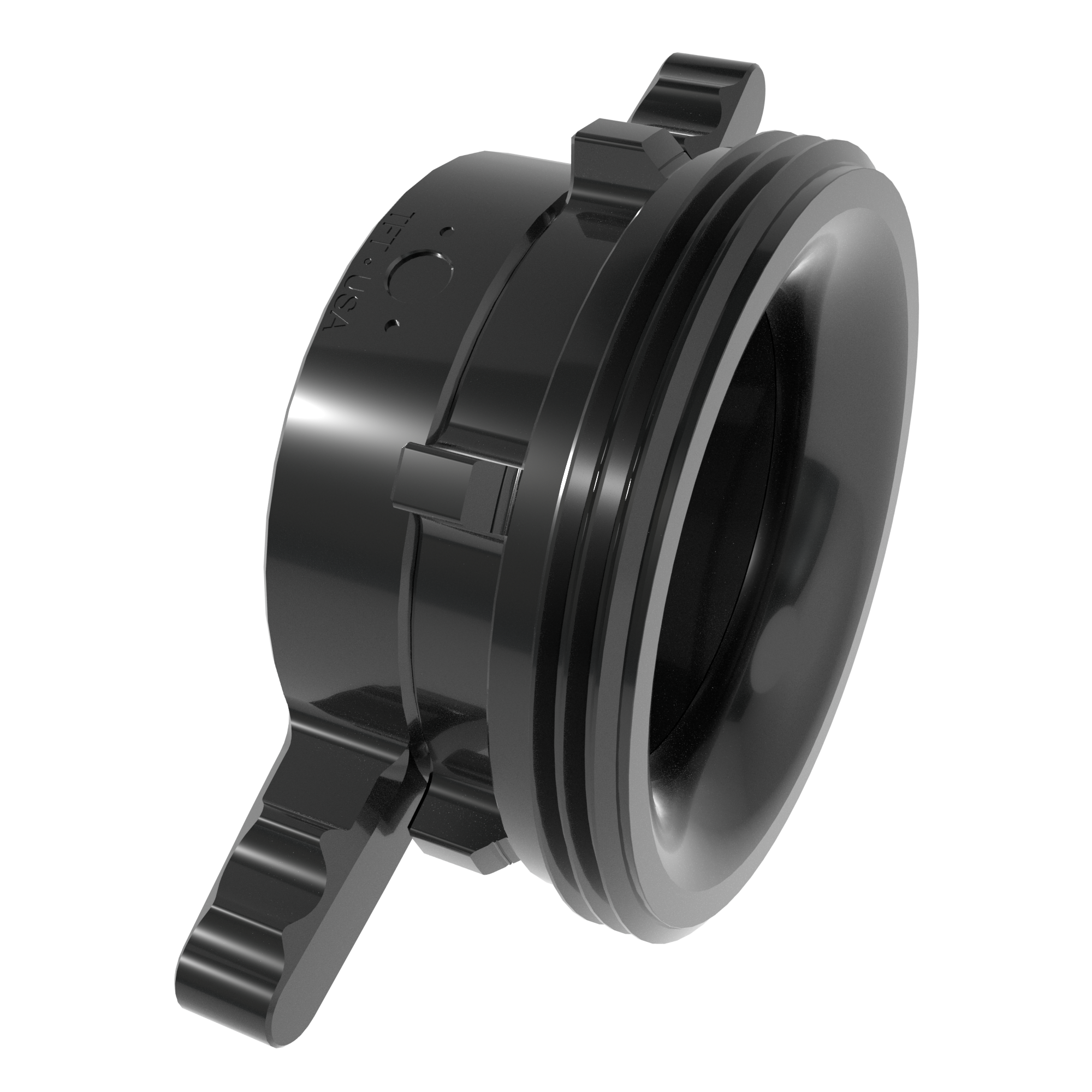 Connection Adapter - 4" (100 mm) NHF Rigid Handle × 4.5" (115mm) NHM Rigid Thread Connection Adapter - 4" (100 mm) NHF Rigid Handle × 4.5" (115mm) NHM Rigid Thread