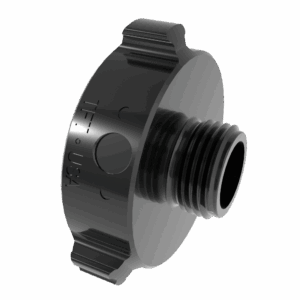 Connection Adapter - 1.5" (38 mm) NHF Rigid Rocker × 3/4" (19 mm) GHT-M Rigid Thread