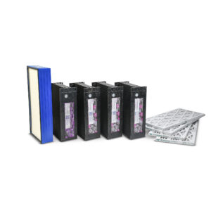 StationProtect Annual Air Filter Replacement Kit - 4x Pre-Filters, 4x Gas-Phase Media Cartridges, and 1x HEPA Filter