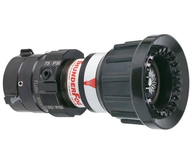 ThunderFog Selectable Nozzle Tip - 30/60/95/125/150/200 GPM @ 75 PSI, 1.5" NHF Rigid Rocker Inlet, Metal Teeth ThunderFog Selectable Nozzle Tip - 30/60/95/125/150/200 GPM @ 75 PSI, 1.5" NHF Rigid Rocker Inlet, Metal Teeth