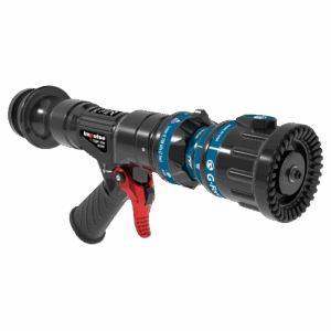 G-Force Automatic One-Piece Nozzle With Pistol Grip, Trigger Valve - 250-570 LPM @ 7 Bar, 65 mm BICM Swivel Inlet, Rubber Teeth, Shaper Indicator Detent