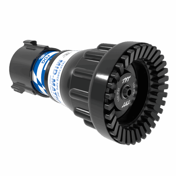 Mid-Matic Automatic Nozzle Tip - 70-200 Gpm @ 100 Psi, 1.5&Quot; Nhf Rigid Rocker Inlet, Rubber Teeth