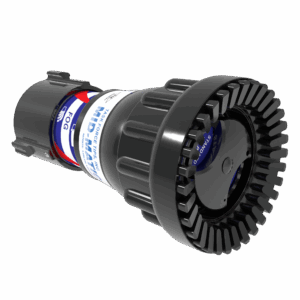 Mid-Force Automatic Nozzle Tip - 70-200 GPM @ 55/100 PSI, 1.5" NHF Rigid Rocker Inlet, Rubber Teeth