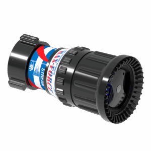Max-Force Automatic Maxstream Nozzle - 100-500 GPM (400-2000 LPM) @ 55/100 PSI (4/7 Bar), 2.5" (65 mm) BSPF Rigid Rocker Inlet