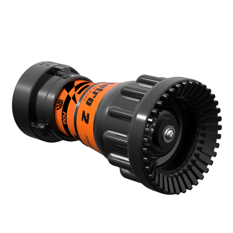 Metro 2 Fixed Flow Nozzle Tip - 250 GPM at 100 PSI, 2.5" NHF Rigid Inlet, Rubber Teeth Metro 2 Fixed Flow Nozzle Tip - 250 Gpm At 100 Psi, 2.5&Quot; Nhf Rigid Inlet, Rubber Teeth