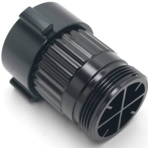 Stream Straightener 5" Long - 2.5" BSPF Inlet, 2.5" BSPM Outlet