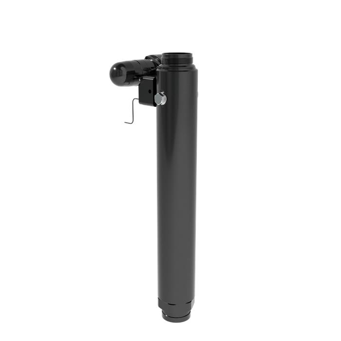 Extend-A-Gun Remote Control 18" (450 mm) Monitor Extension - 3" (75 mm) Victaulic Inlet, 3" (75 mm) RLF Outlet, 24 VDC Acc. Power, J1939 CAN Bus, Black Extend-A-Gun Remote Control 18&Quot; (450 Mm) Monitor Extension - 3&Quot; (75 Mm) Victaulic Inlet, 3&Quot; (75 Mm) Rlf Outlet, 24 Vdc Acc. Power, J1939 Can Bus, Black