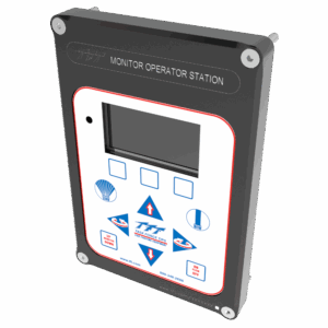 PANEL MOUNT MON OP STATION W/DISPLAY