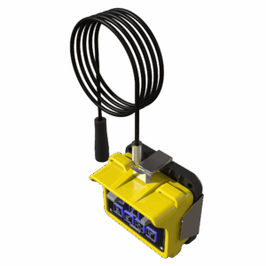 Handheld Controller and Docking Station with Tether