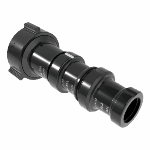 Smooth Bore Masterstream Triple Stack Nozzle Tip Set (2.50", 2.25", 2.00") - 3.5" NHF Inlet