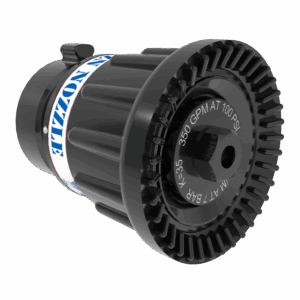 Z-Series Fixed Flow Masterstream Nozzle - 350 GPM (1300 LPM) @ 100 PSI (7 Bar), 2.5" (65 mm) NHF Rigid Rocker Inlet