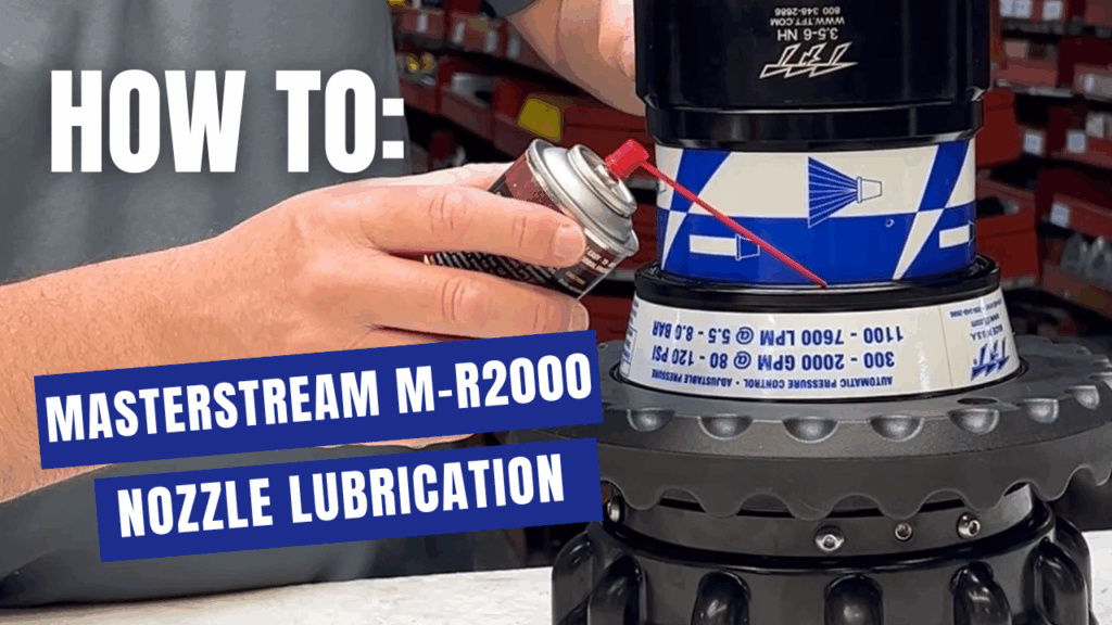 How to Lubricate and Maintain Your M-R2000 Masterstream Nozzle