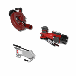 CrossFire Portable Monitor Package - 4" NHF Rocker Swivel Inlet, 2.5" NHM Rigid Outlet, Storage Bracket