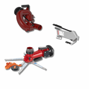 CrossFire Portable Monitor Package - 4" (100 mm) Storz Swivel Inlet, 2.5" (65 mm) NHM Rigid Outlet, Storage Bracket