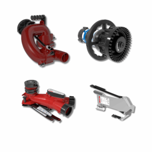 CrossFire Portable Monitor +MasterStream 1000S Automatic Nozzle Package - Dual 2.5" NHF Rocker Swivel Inlets, 2.5" NHM Rigid Outlet, Storage Bracket