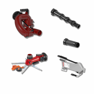 CrossFire Portable Monitor +Smooth Bore Nozzle, 10" Stream Straightener Package - 5" (125 mm) Storz Swivel Inlet, 2.5" (65 mm) NHM Rigid Outlet, Storage Bracket