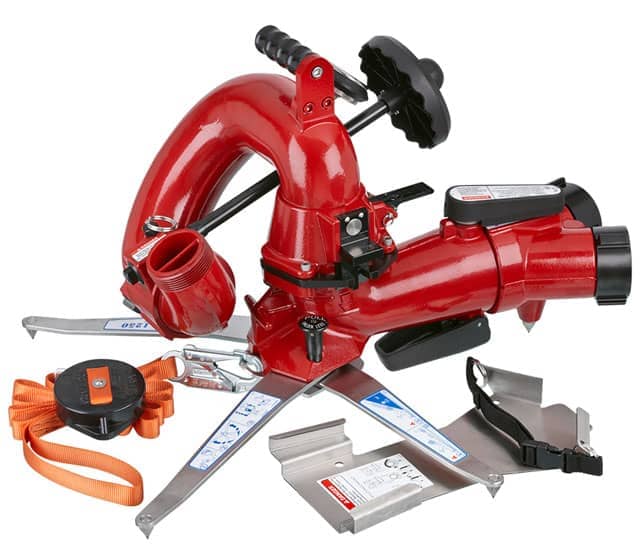 CrossFire Portable Monitor Package - Dual 2.5" NHF Rocker Swivel Inlets, 2.5" NHM Rigid Outlet, Storage Bracket CrossFire Portable Monitor Package - Dual 2.5" NHF Rocker Swivel Inlets, 2.5" NHM Rigid Outlet, Storage Bracket